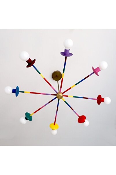 VİSENTE HOME Gökkuşağı Modern Tasarım Avize