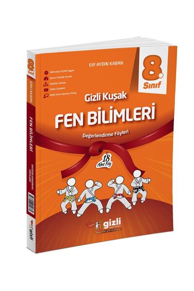Gizli Yayınları GİZLİ YAYINLARI 8. SINIF FEN BİLİMLERİ GİZLİ KUŞAK DEĞERLENDİ...