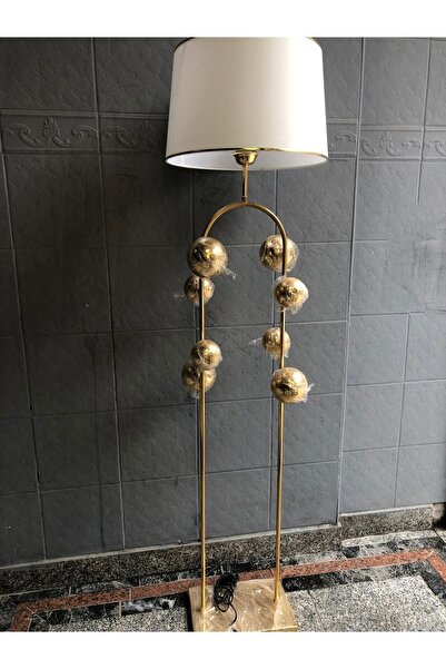 deniz ışık evi 8 Toplu Gold Lambader