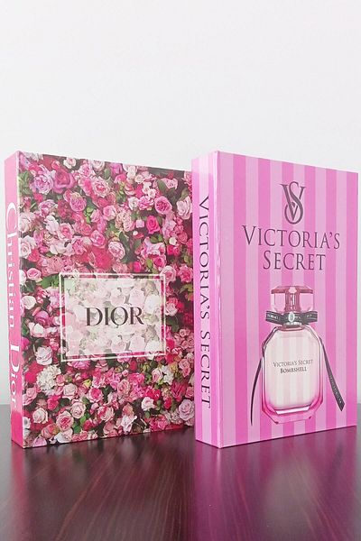 ndukkan Pink Rose Secret Themed 2-Piece Decorative Book Box Appearance - No5