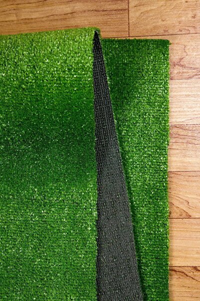 Valery Home Vl Dekoratif Premium Kalite Suni Balkon Bahçe Kaymaz Taban Çim Halı 7 Mm