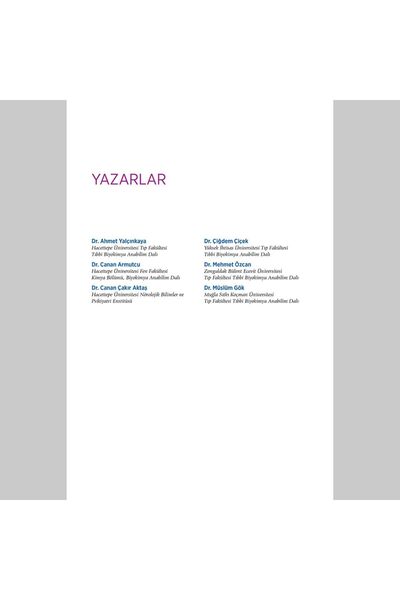 Dünya Tıp Kitabevi Temel ve Klinik Biyokimyanın Ilkeleri sağlık Bilimleri Fakülteleri S M Y Için Çiğdem Çiçek