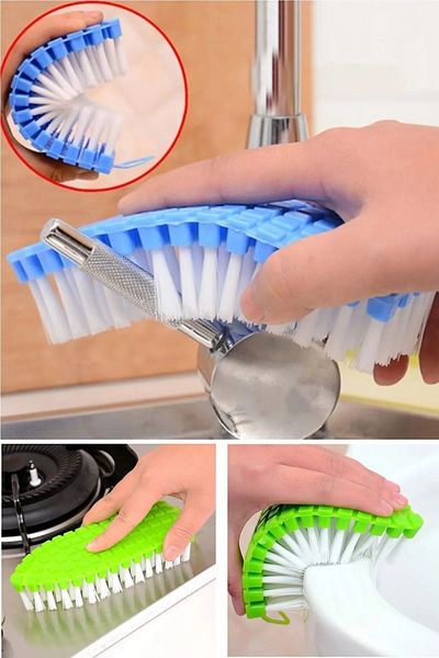 Kitchen Dream Flexible Bendable Cleaning Brush 360 Degree Rotating Sink Bathroom Kitchen Cleaning Brush