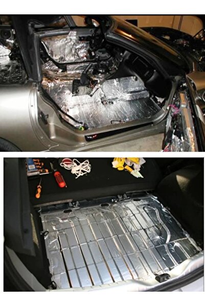 Btm Oto Ses Ve Bina Su Yalıtım Bant Bitüself Alüminyum Folyolu Band 15cmx10 M...