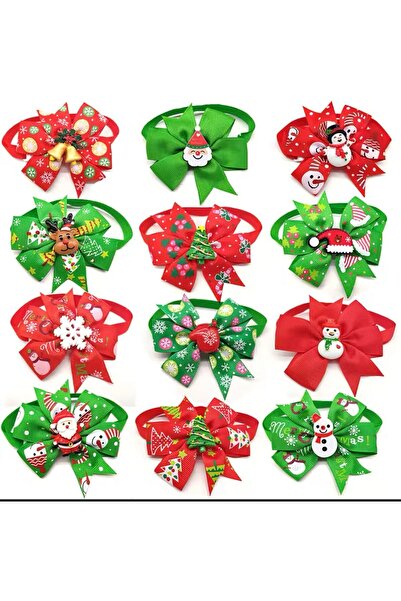 DOGİ&DOG KÜÇÜK IRK NOEL SANTA ARMALI KEDİ & KÖPEK PAPYONU (1-13 KG)