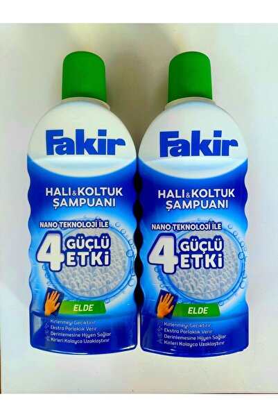 YEŞİLLİ STORE Halı ve koltuk şampuanı 1000 ml elde yıkama 2 adet