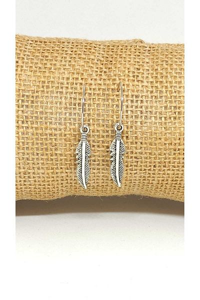 TUNA TAKI & AKSESUAR BIRD FEATHER EARRING