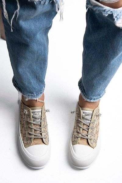 Guja Pantofi sport de damă bej - model 23y384