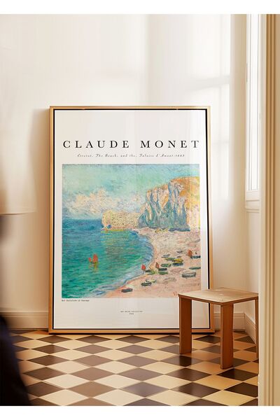 ARTHOUSECOLLECTIVE Claude Monet - Étretat, Plaja și Falaise D'amont - Poster ...