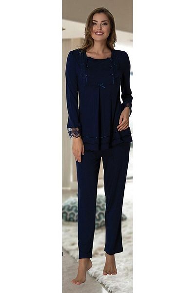 Effort Pijama Σετ πιτζάμες εγκυμοσύνης Effortt Robe Lace