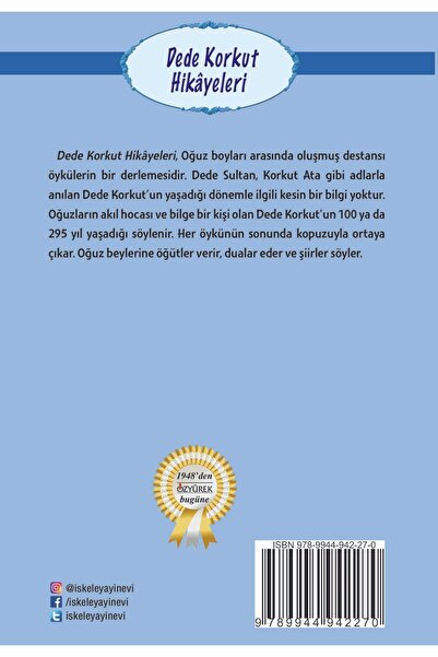 İskele Yayıncılık Dede Korkut Hikayeleri