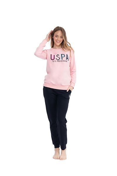 U.S. Polo Assn. BAZA. Polo Assn. Îmbrăcăminte roz pentru acasă pentru femei - 025BC.BO1.N.NI7ECLD0.E.74.EK1123
