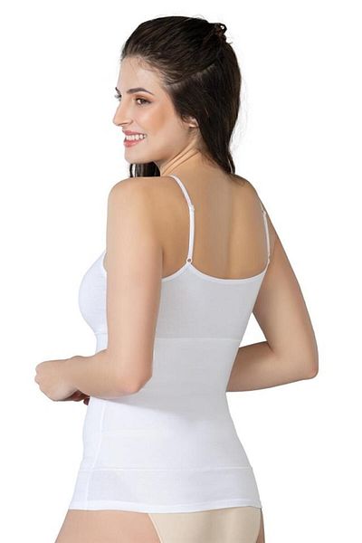 ByLohusa Κορσές εσώρουχο θηλασμού White Modal Cotton