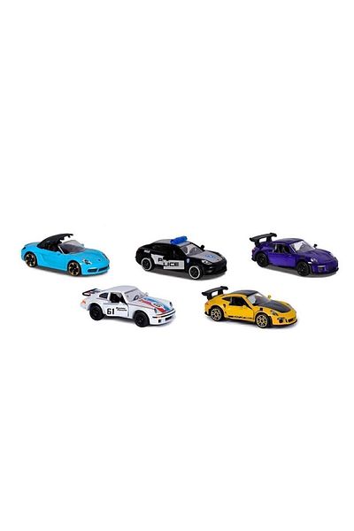 Majorette Porsche Metal Diecast 5-Piece Vehicle Set 212057615