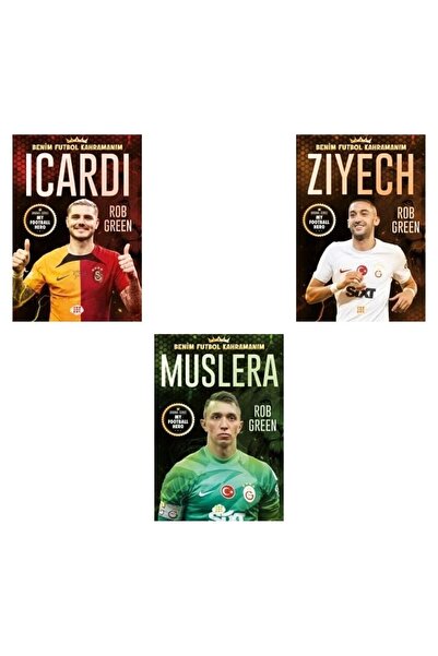Dokuz Yayınları Efsaneler Galatasaray Icardi - Ziyech - Muslera