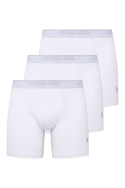 U.S. Polo Assn. ΒΑΣΗ. Polo Assn. Ανδρικό Boxer 3 τεμαχίων με μακριά πόδια A8.S.T0.RAP4.L5.S.4