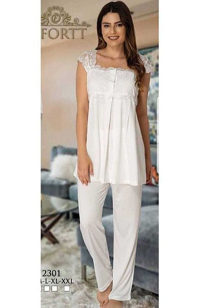 Effort Pijama طقم بيجامة للحوامل Effort إكرو 2303