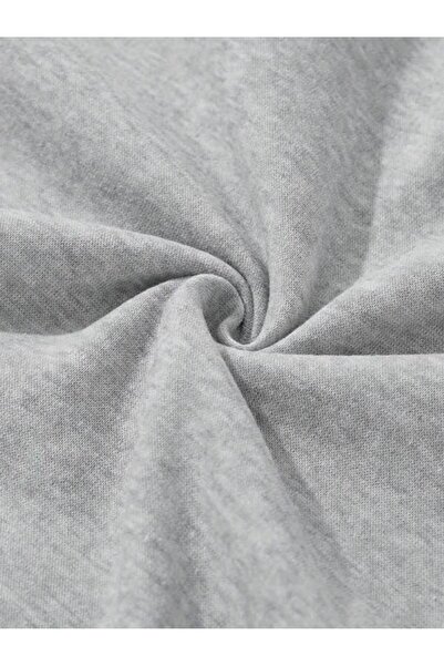 caddekombin Thick Hooded Floral Printed Pocket Sweatshirt