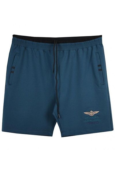 marufshop Ανδρικό χτενισμένο βαμβακερό σορτς μεγάλου μεγέθους - Μεταξύ 115-194 κιλών, Lycra και λεπτομέρειες Dekons