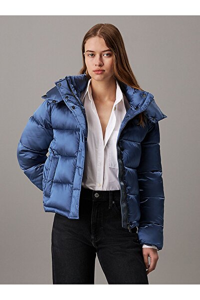 Calvin Klein Shiny Satin Puffer Jacket