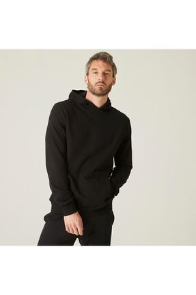 Decathlon Erkek Siyah Kapu onlu Sweatshirt 100 Fitness Hafif Antrenman Fiyat Yorumlar Trendyol