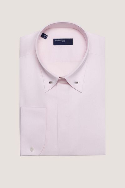 Paşahan Πουκάμισο Slim Fit με Καρφίτσες για Γιακά
