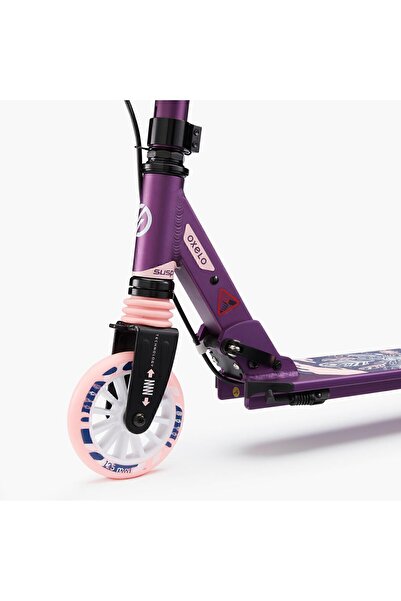 Decathlon Oxelo Scooter - Çocuk - Baskılı Mor - Mıd 5