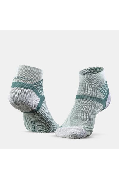 Decathlon Quechua Orta Boy Konçlu Outdoor Çorap - 2 Çift - Yeşil - Hike 500