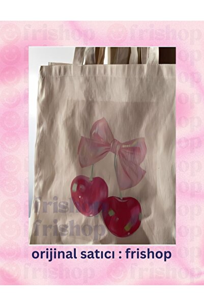 redame Unisex Y2k Retro Cloth Bag - Pinterest Ribbons Tote Bag