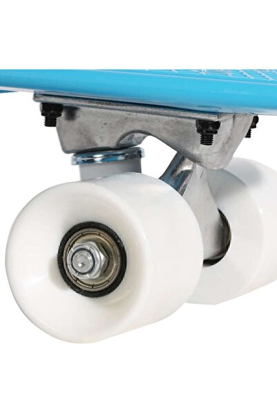 Decathlon Tek Ebat Yeni Nesil Oxelo Çocuk Mini Kaykay - Mavi - Play 500 Mavi