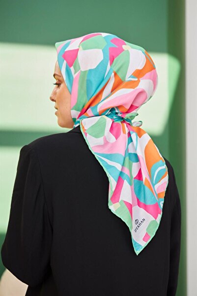 Sultan Eşarp Cotton Scarf - Ipekhan Daphne Model - Ihe1108-16