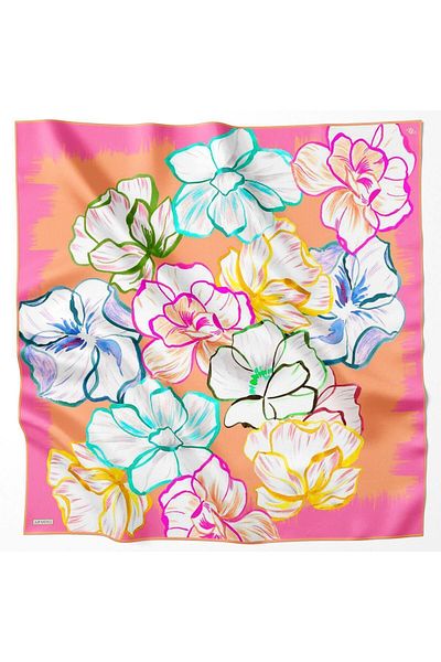 Armine 2024 Spring-Summer Silk Scarf - 9110D-54 - Tivil