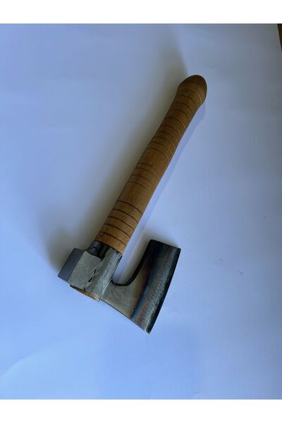 Uçan Metal El Yapımı Dövme Çelik Kamp Baltası (KEMİK IÇİN UYUMLU)
