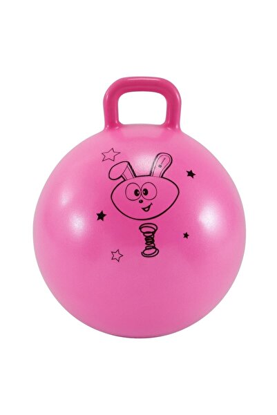 Decathlon Domyos Çocuk Pembe Ayarlanabilir Zıp Zıp Top 40 - 45 Cm