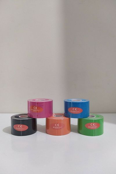 KİNDMAX Kinesiology Tape Pain Tape 5 Cm X 5 Mt Blue