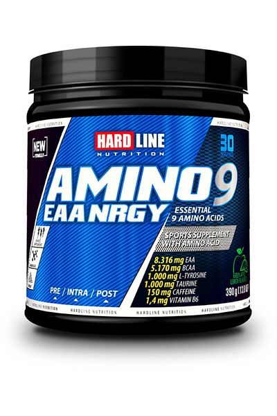 Hardline Amino9 Eaanrgy - Green Apple Lemon
