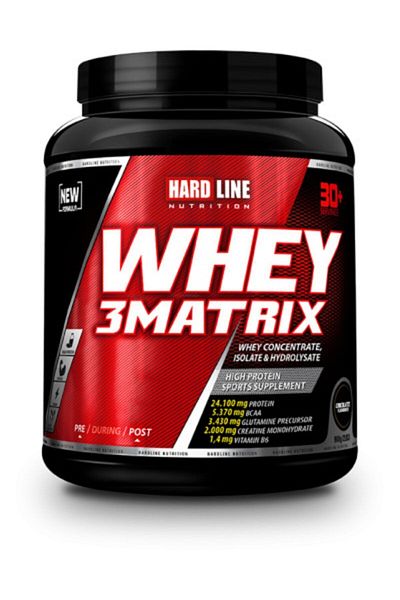 Hardline 908 gr Banana Flavored Whey 3matrix