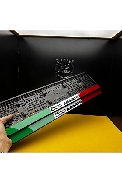 NCLASER MARKING 500 abarth plakalık