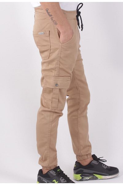QUITS KIDS Cargo Pocket and Elastic Waist and Leg Trousers - 19000