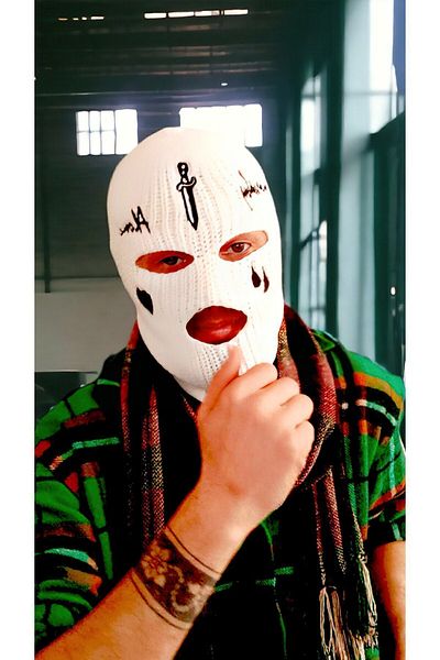 FG KONNİCHİWA Heart Snow Mask - Teardrop Balaklava Color Alternative