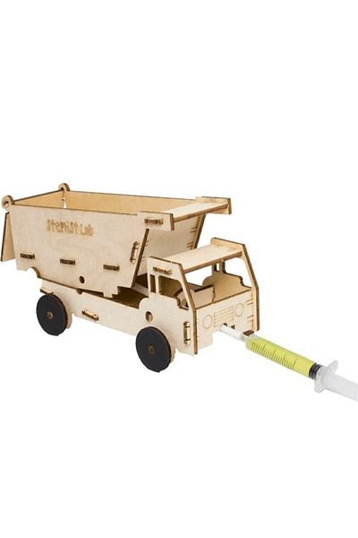 Robocombo Wooden Hydraulic Truck (Movable Dorsel) - Stem