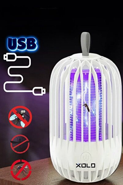 xolo Flash Sinek Cız ve Usb Şarjlı Gece Lambası Sinek Cız Cihazı Çift Işıklı ...
