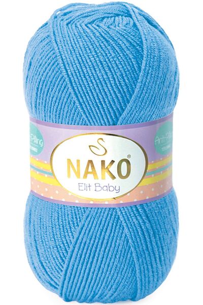 NAKO Elıt Baby Tüylenmeyen Bebek Yünü 10119 100 gr