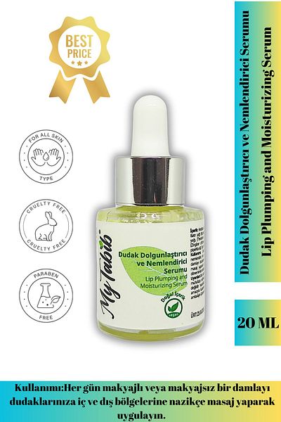 mytabib Lip Plumping and Moisturizing Serum 20 ml