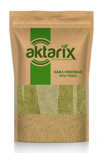 aktarix 100 Gr Kara Hindiba Otu Tozu - Yeni Öğütülmüş