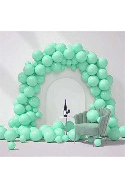 Partioutlet Green Macaron Chain Balloon Set