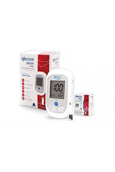 lifechek Silver Gh82 Kan Şekeri Ölçüm Cihazı+ Kan Şekeri Ölçüm Stribi 50 Adet