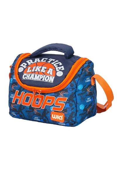 Wia Basketball Thermos Lunchbox Navy Blue