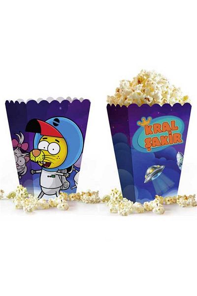 Partioutlet King Şakir Birthday in Space Corn Box