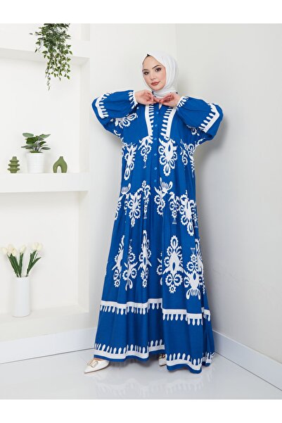 VOLT CLOTHİNG Γυναικείο φόρεμα με έθνικ σχέδια